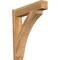Ekena Millwork Thorton Block Rough Sawn Outlooker, Western Red Cedar, 8"W x 36"D x 40"H OUT08X36X40THR05RWR - alternate 1